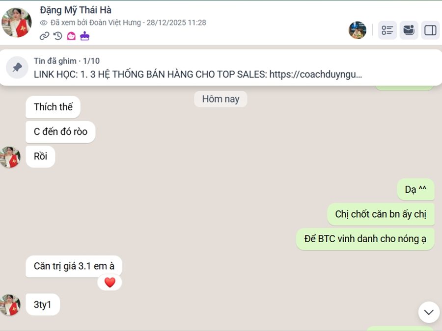 Học viên chốt căn hộ trị giá 3,1 tỷ