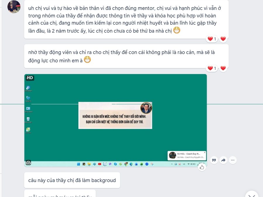 Học viên chia sẻ về việc chọn đúng người hướng dẫn