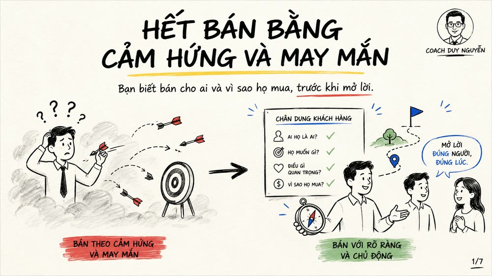 Tài liệu module 1 — tư duy đúng trong nghề sales